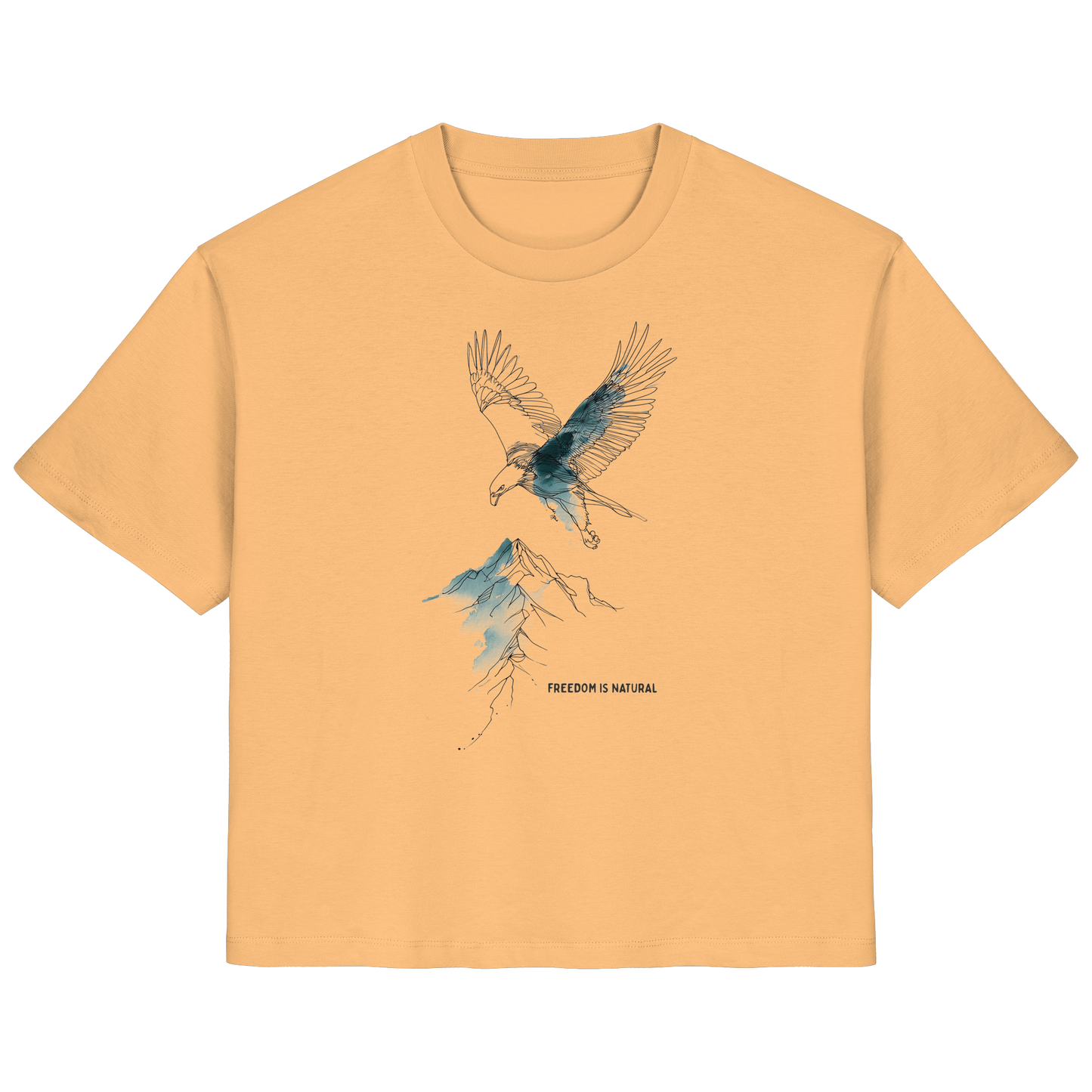 Adler Sketch Art Style - Ladies Organic Shirt