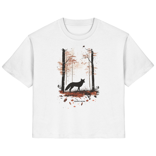 Fuchs Watercolor Style - Ladies Organic Shirt