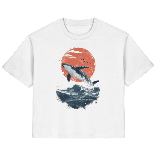 Wal Watercolor Style - Ladies Organic Shirt