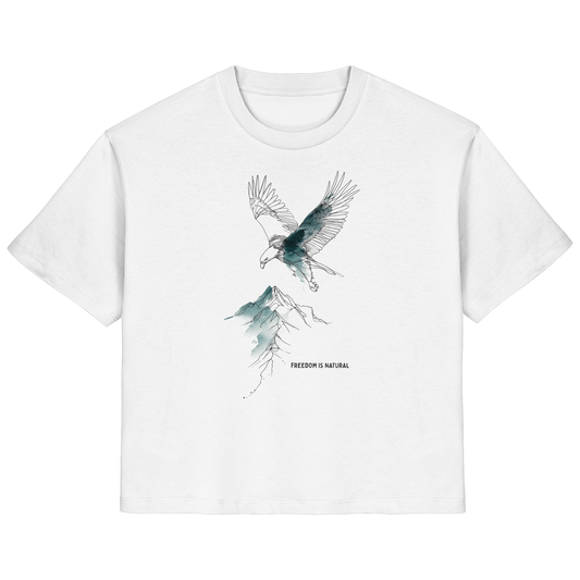 Adler Sketch Art Style - Ladies Organic Shirt