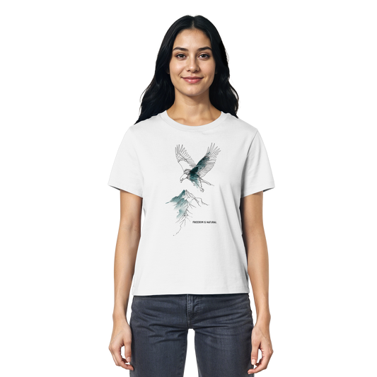 Adler Sketch Art Style - Ladies Organic Shirt