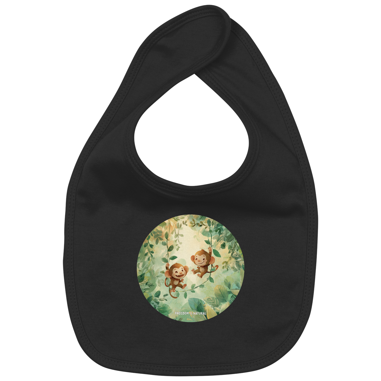 Affen Kids - Organic Baby-Lätzchen