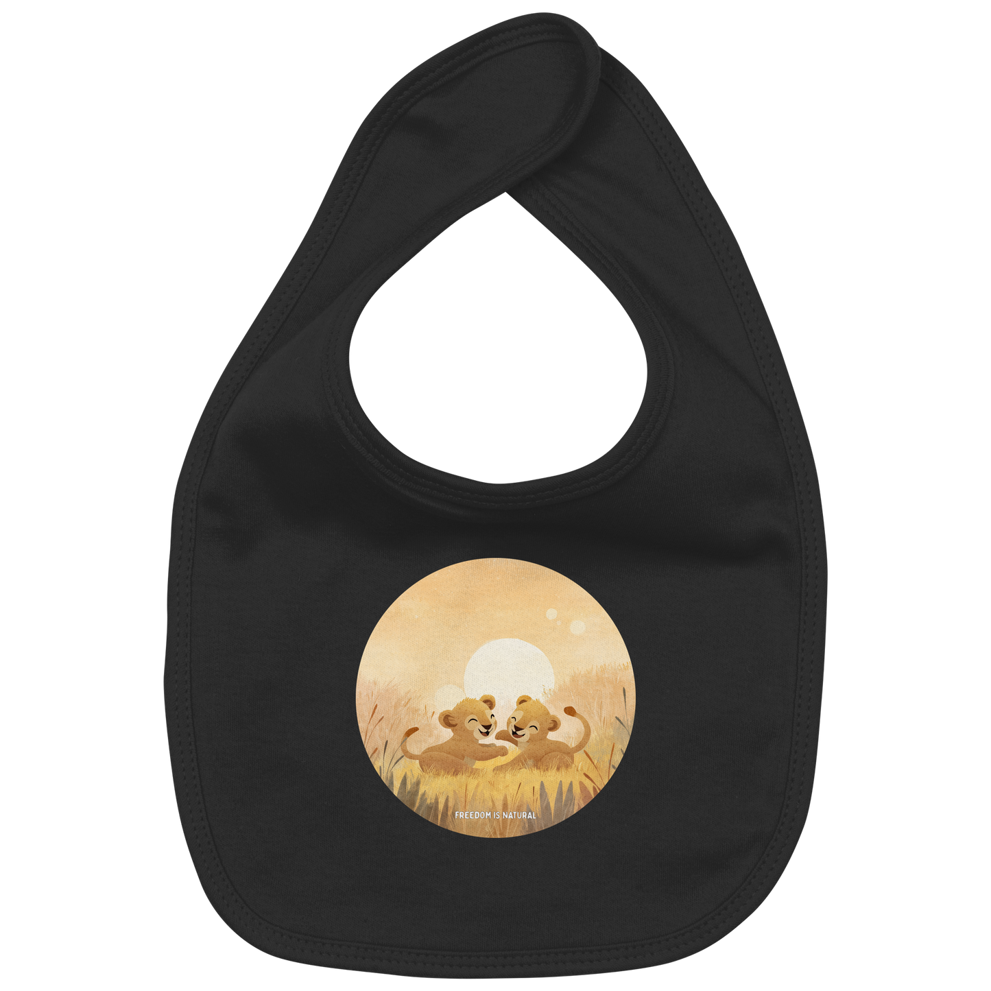 Löwen Kids - Organic Baby-Lätzchen