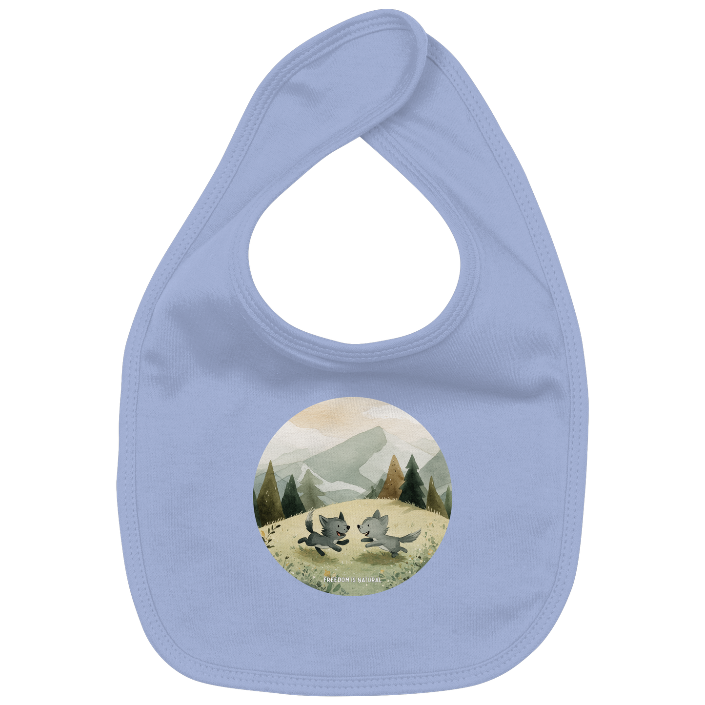 Wölfe Kids - Organic Baby-Lätzchen