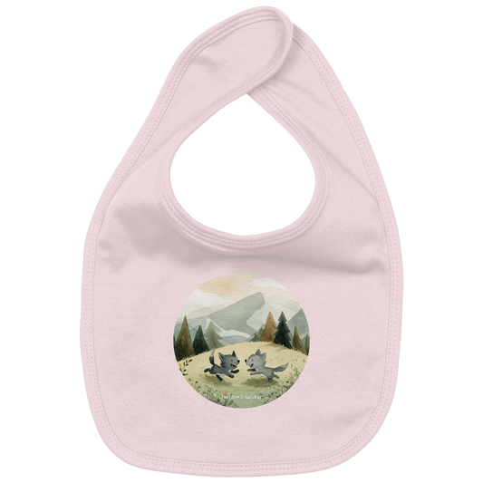 Wölfe Kids - Organic Baby-Lätzchen
