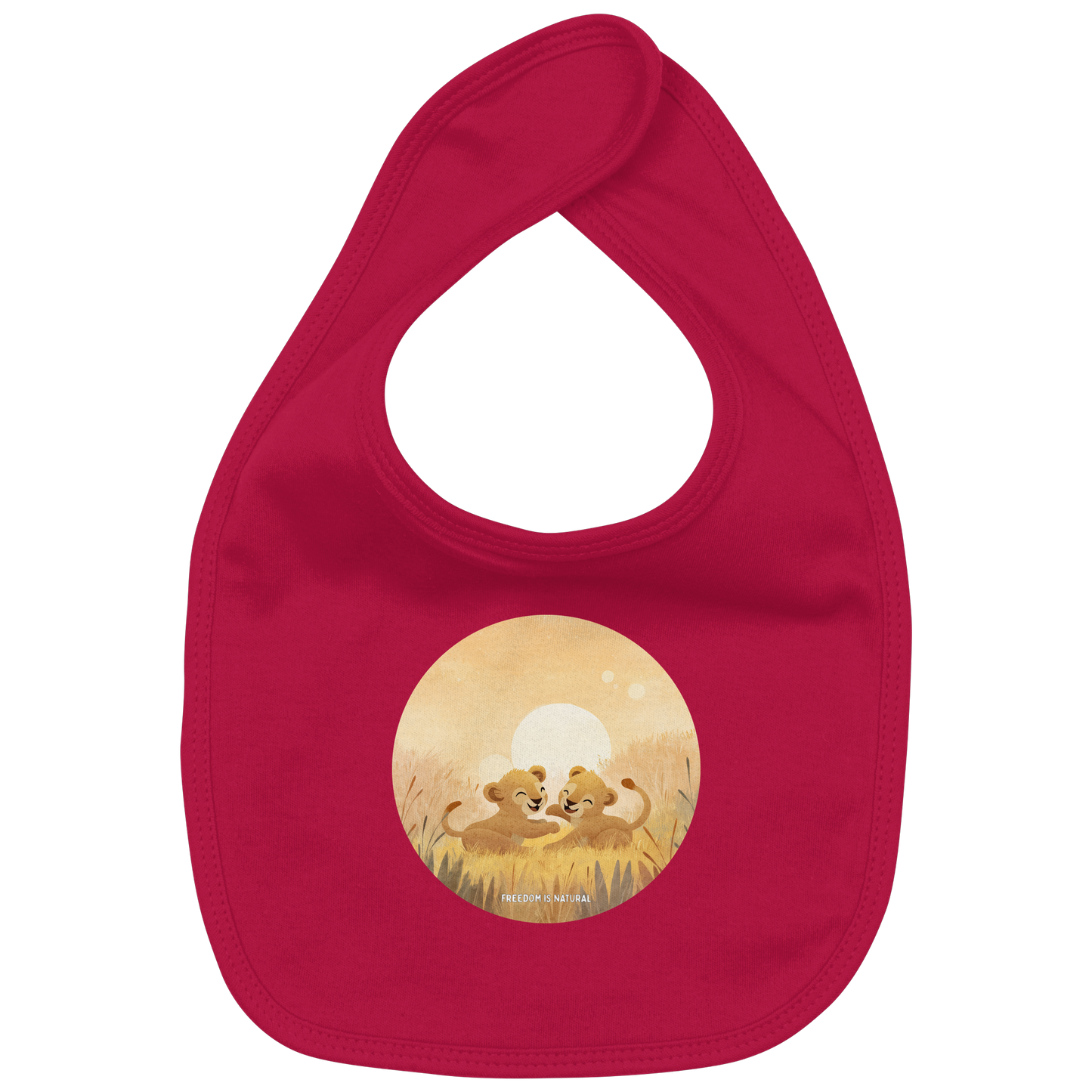 Löwen Kids - Organic Baby-Lätzchen