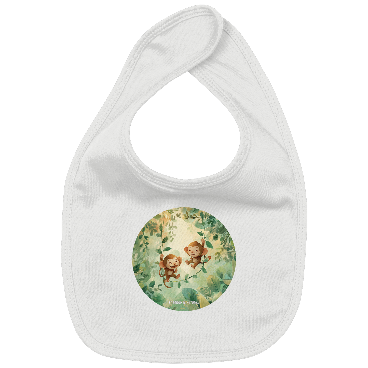 Affen Kids - Organic Baby-Lätzchen