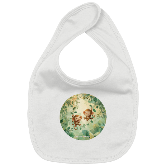 Affen Kids - Organic Baby-Lätzchen