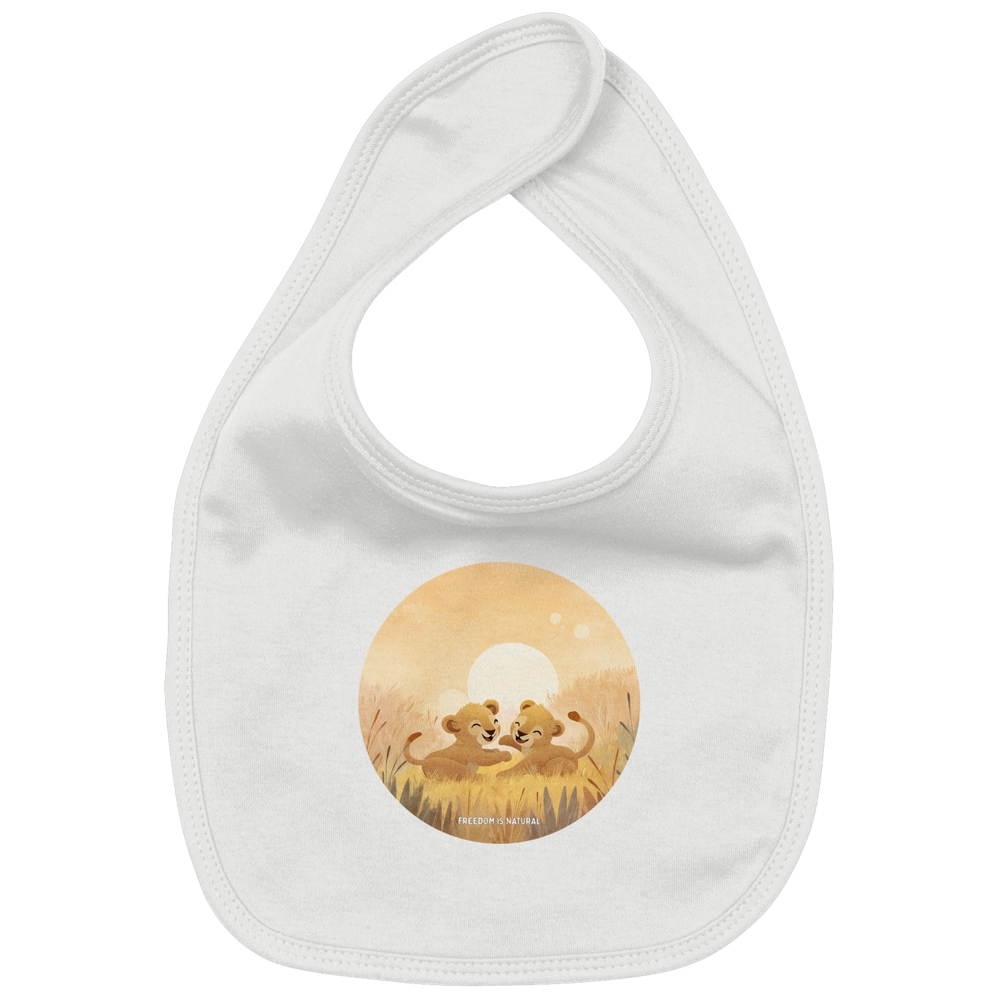Löwen Kids - Organic Baby-Lätzchen