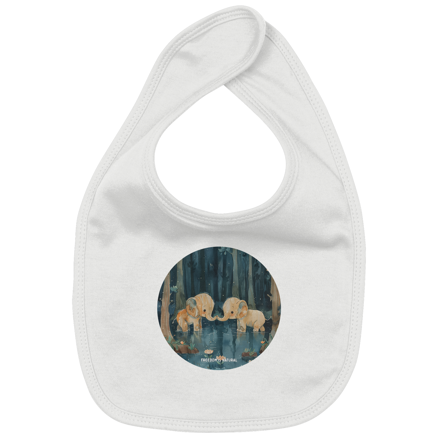Elefanten Kids - Organic Baby-Lätzchen