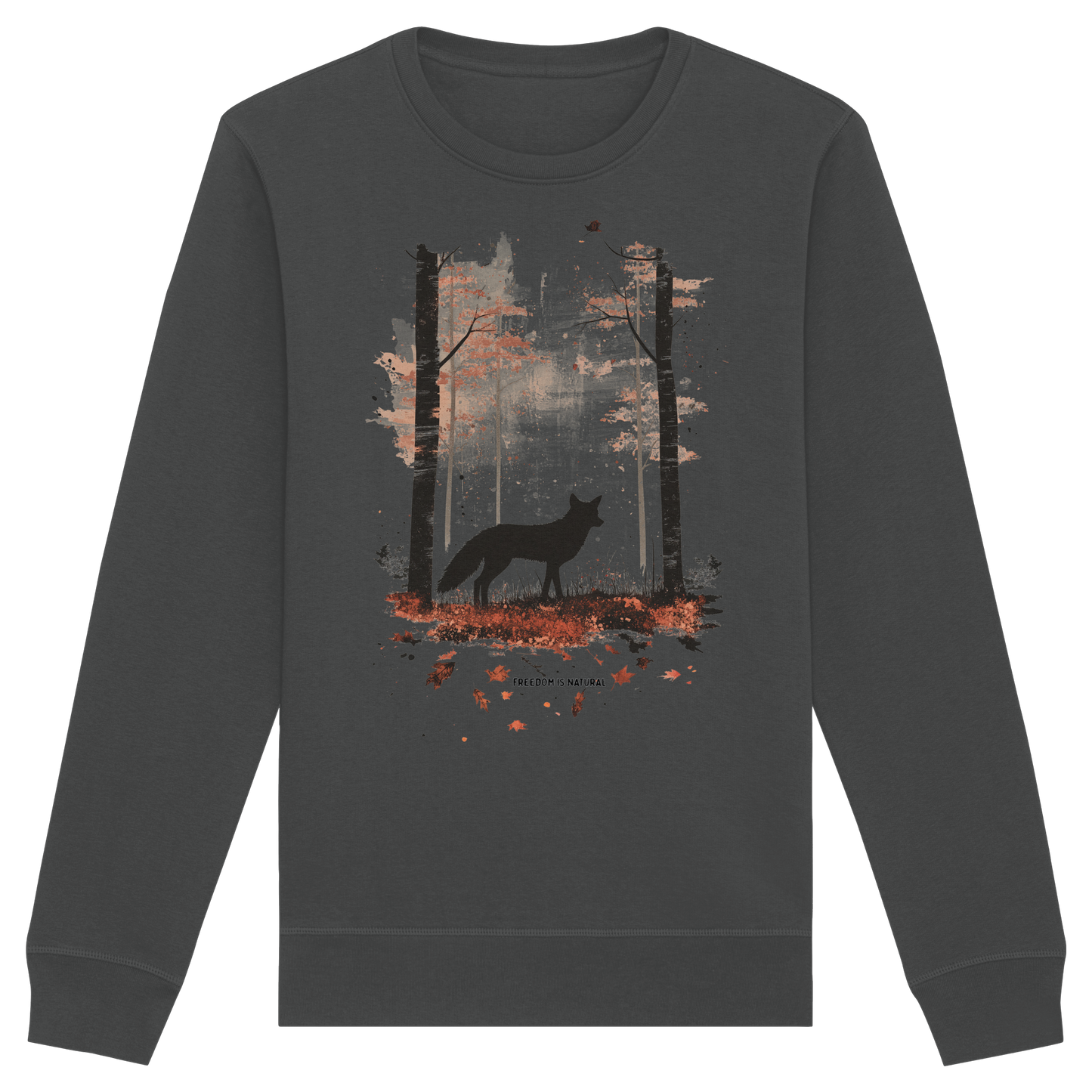 Fuchs Watercolor Style - Organic Basic Unisex Sweatshirt