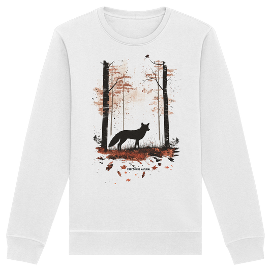Fuchs Watercolor Style - Organic Basic Unisex Sweatshirt