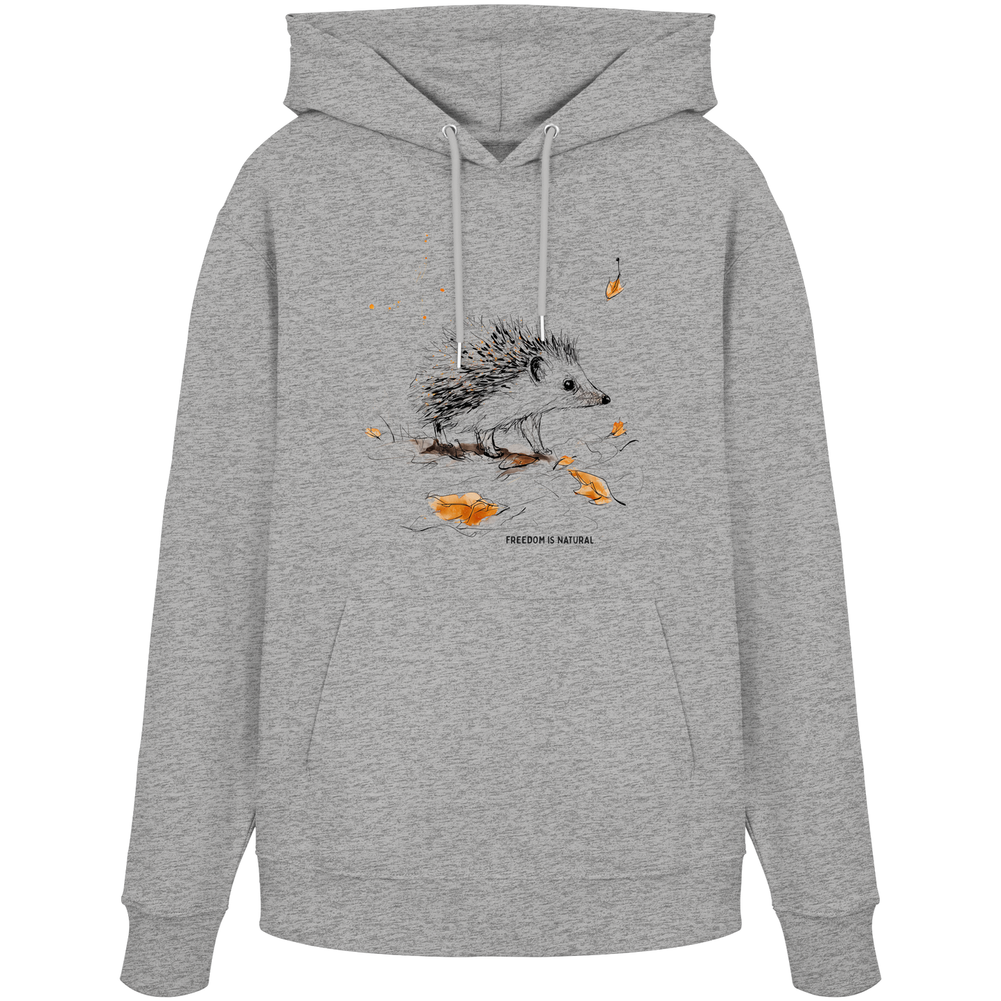 Igel Sketch Art Style - Organic Hoodie