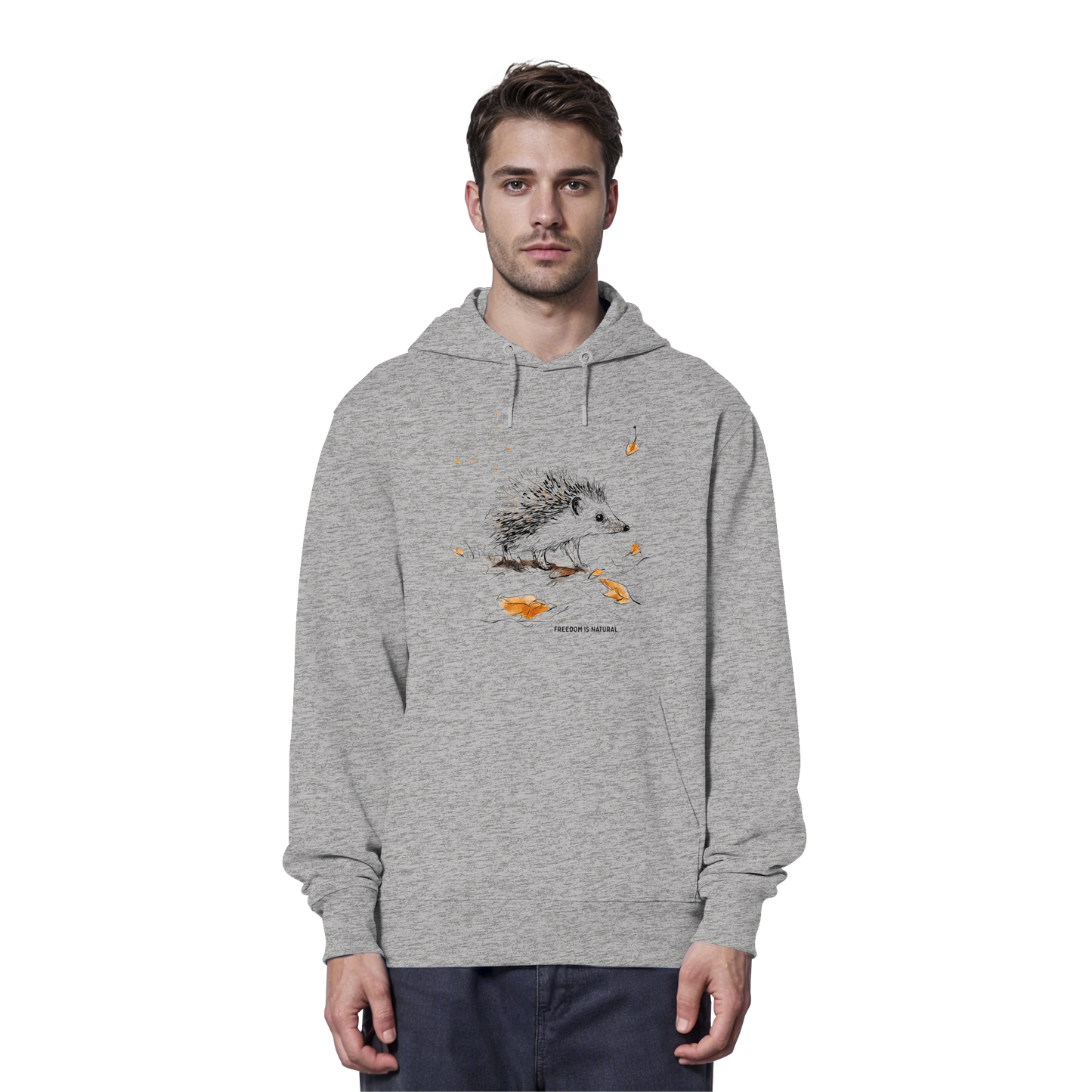 Igel Sketch Art Style - Organic Hoodie