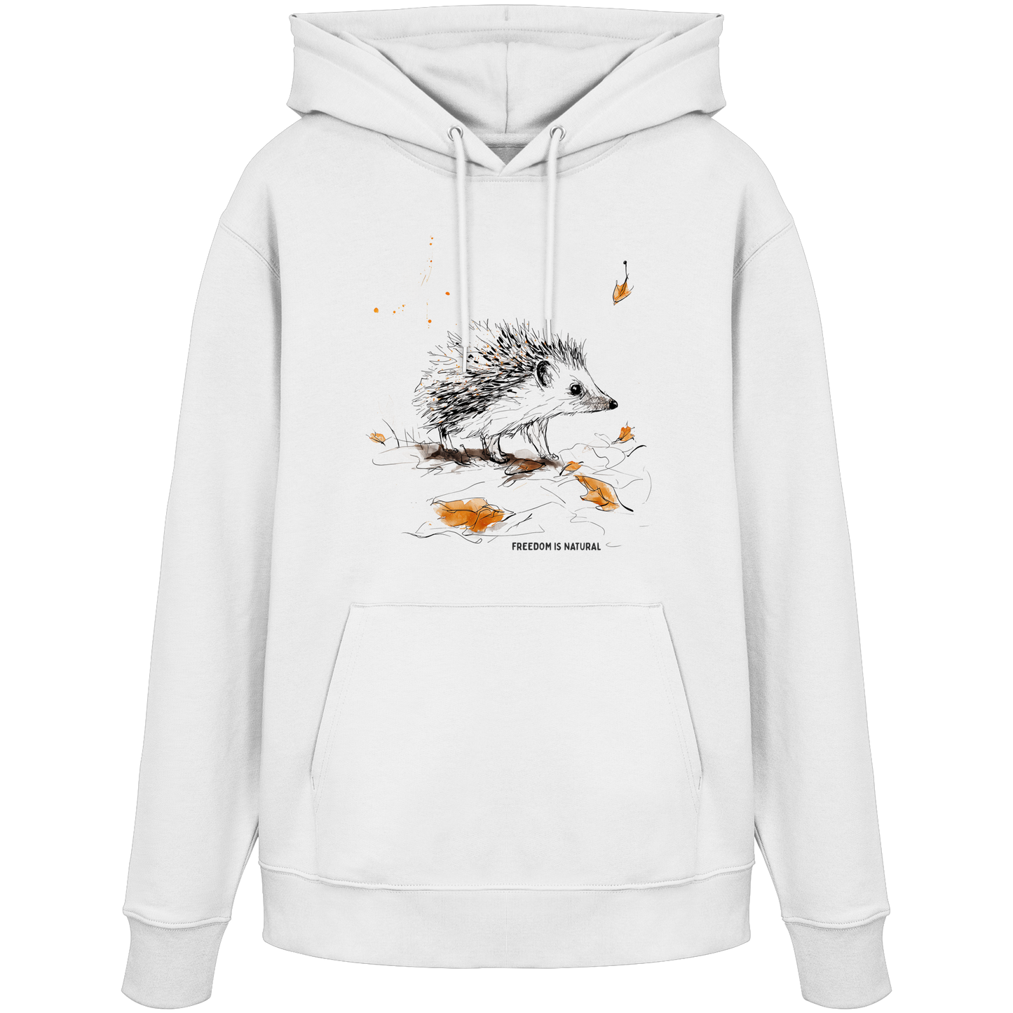 Igel Sketch Art Style - Organic Hoodie