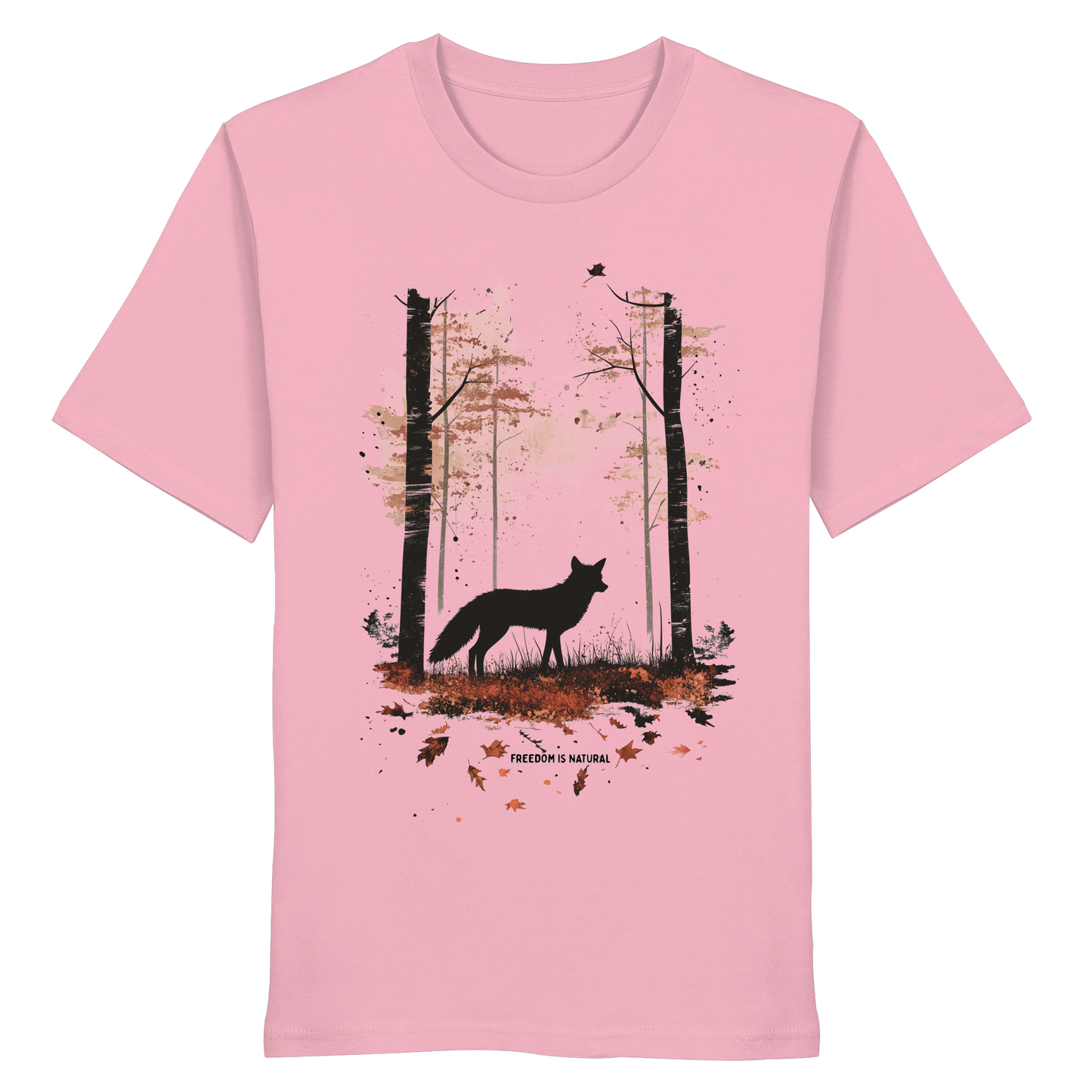 Fuchs Watercolor Style - Organic Shirt
