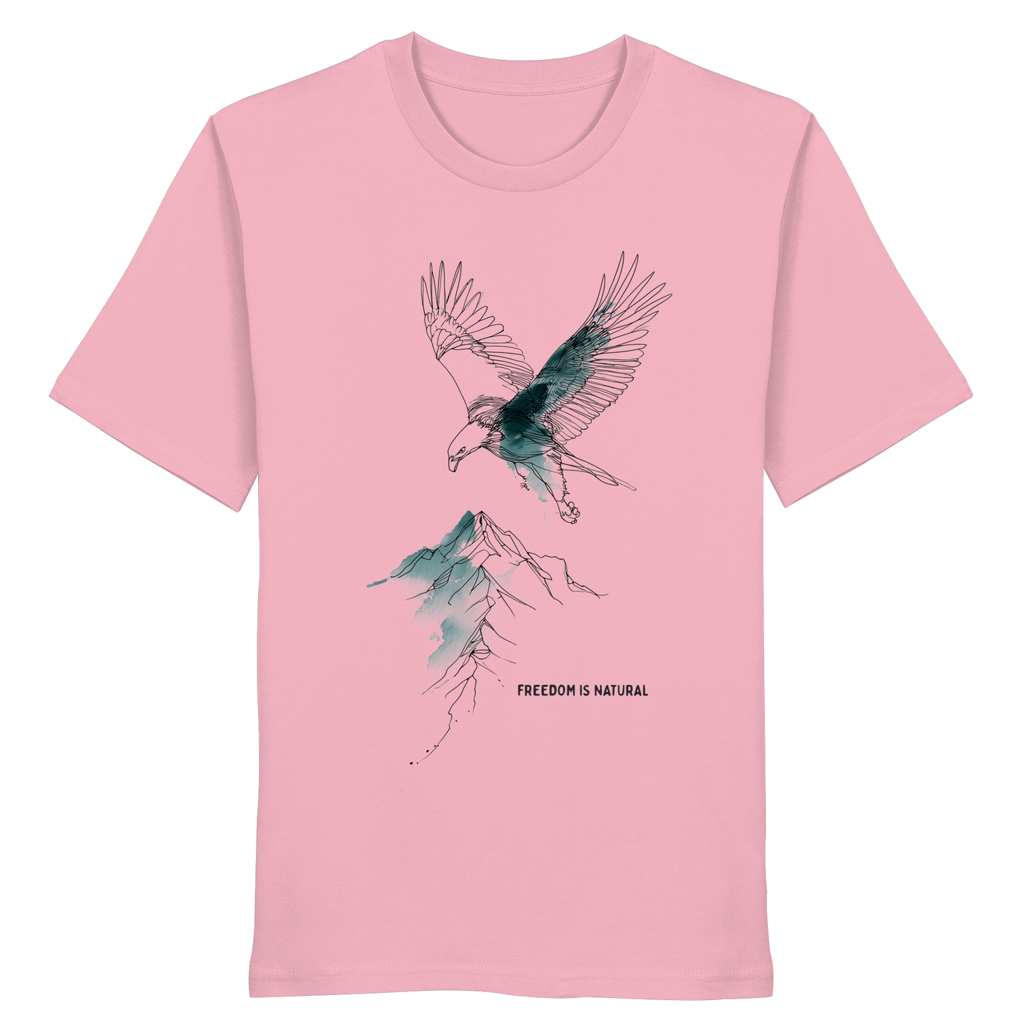 Adler Sketch Art Style - Organic Shirt