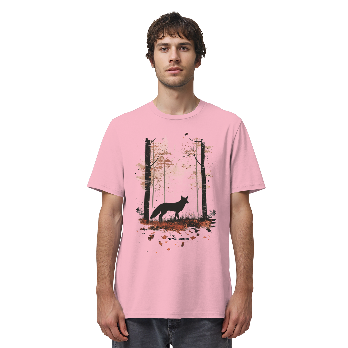 Fuchs Watercolor Style - Organic Shirt