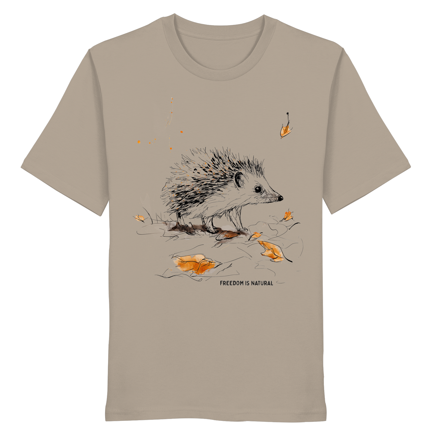 Igel Sketch Art Style - Organic Shirt