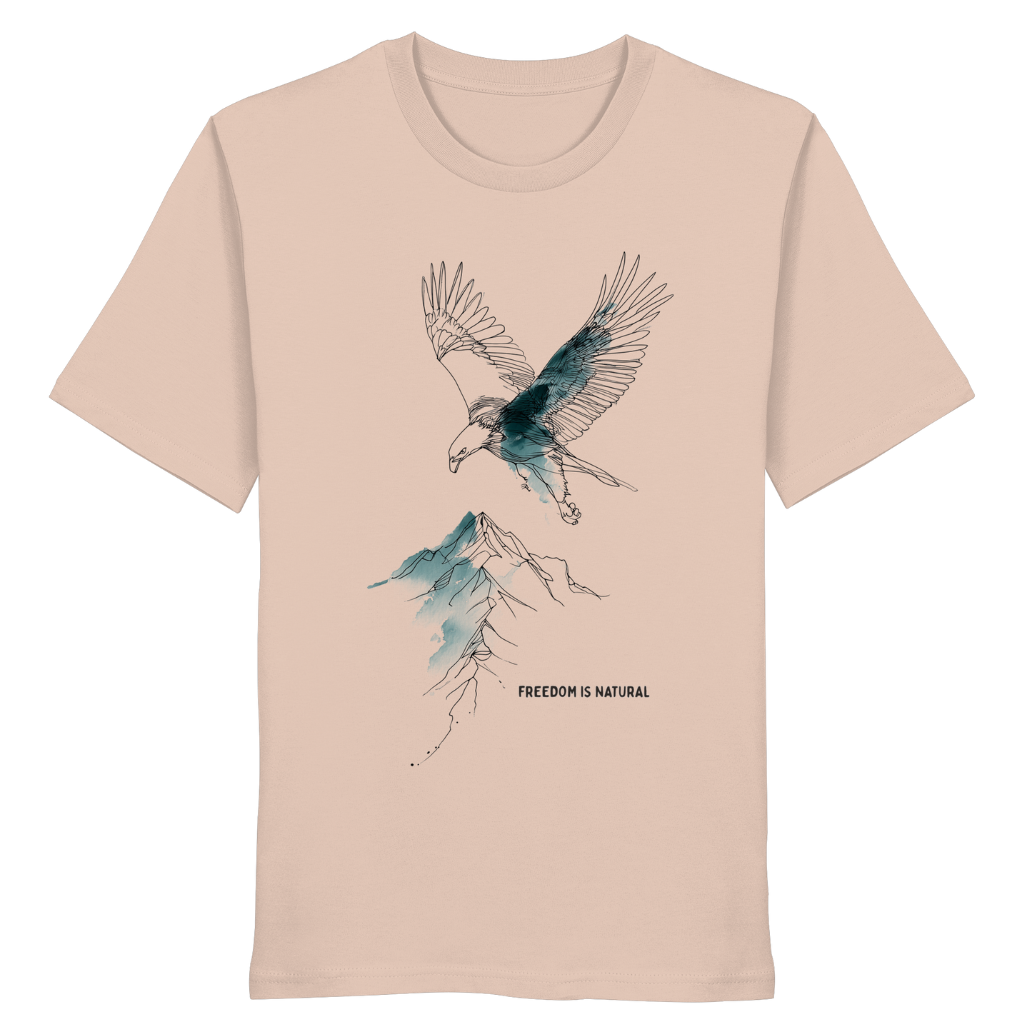 Adler Sketch Art Style - Organic Shirt