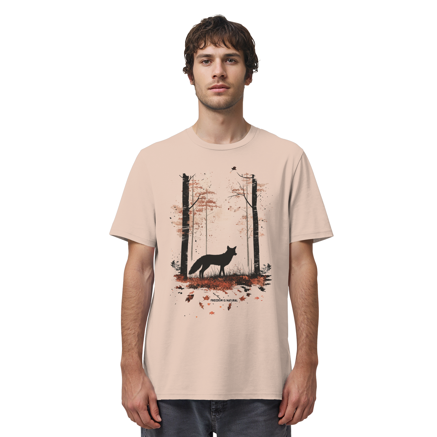 Fuchs Watercolor Style - Organic Shirt