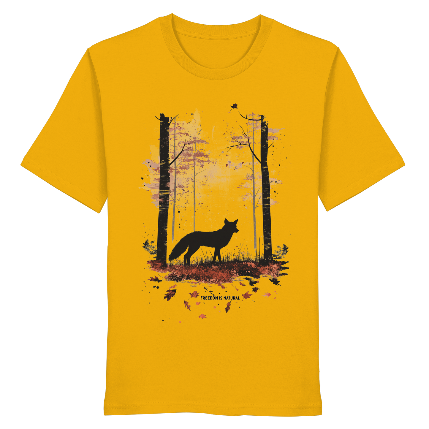 Fuchs Watercolor Style - Organic Shirt