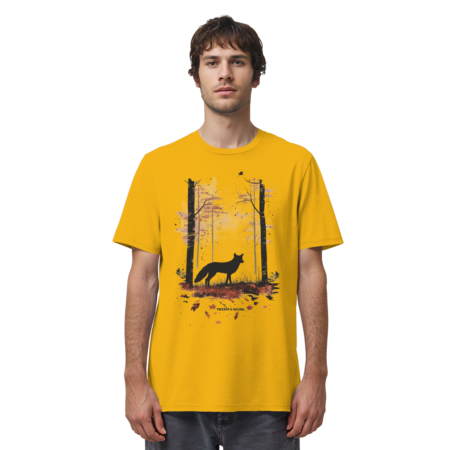 Fuchs Watercolor Style - Organic Shirt