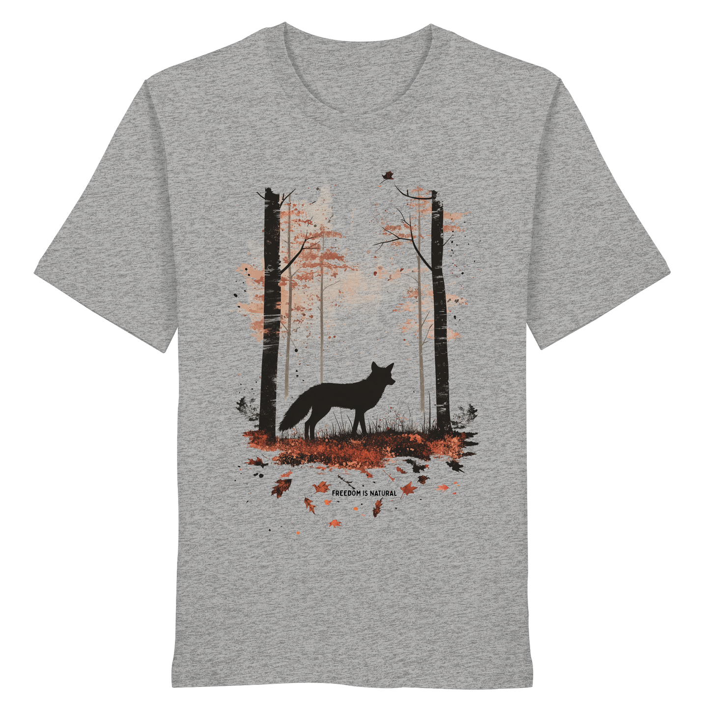 Fuchs Watercolor Style - Organic Shirt