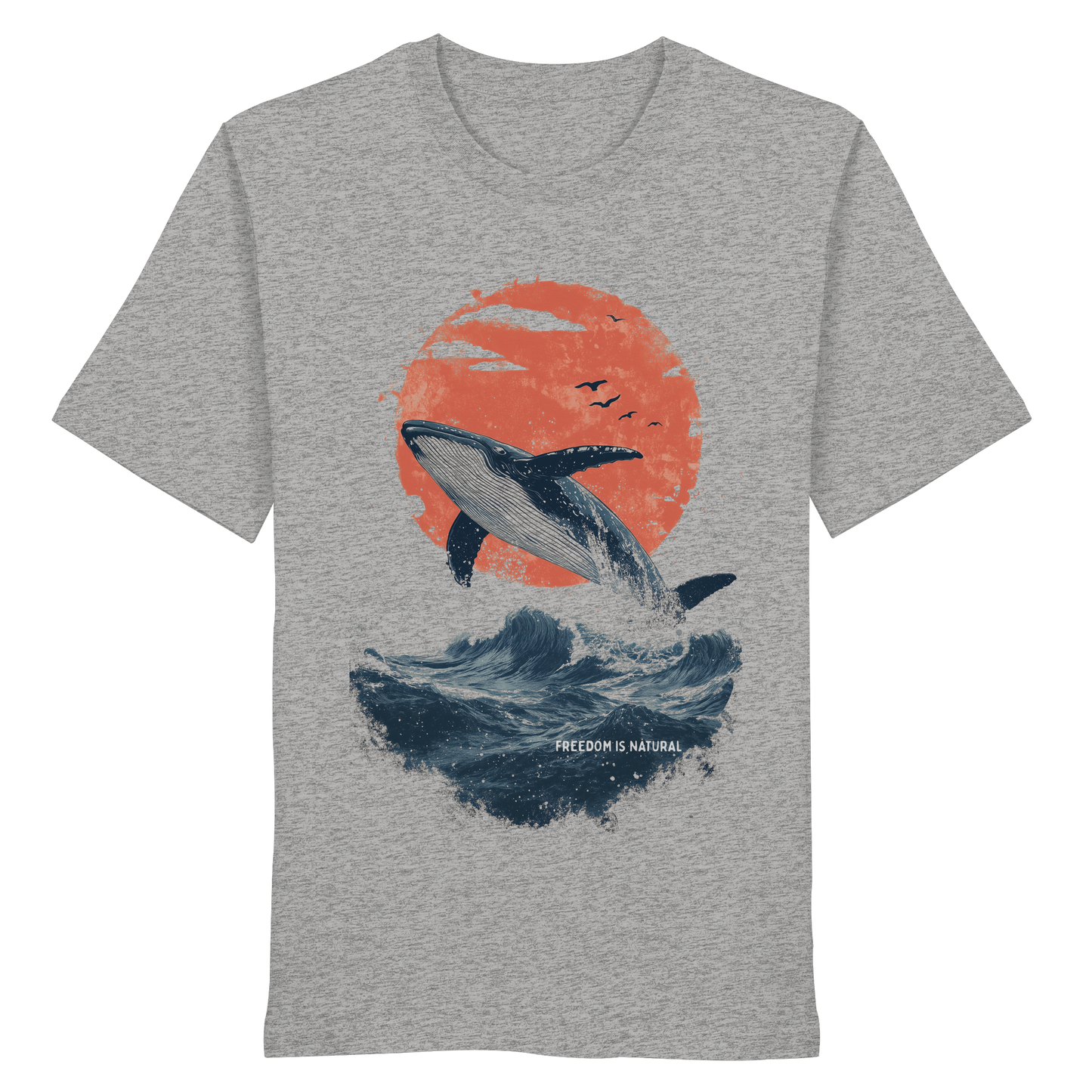 Wal Watercolor Style - Organic Shirt