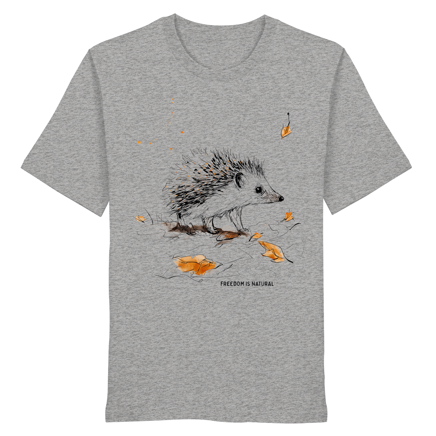 Igel Sketch Art Style - Organic Shirt