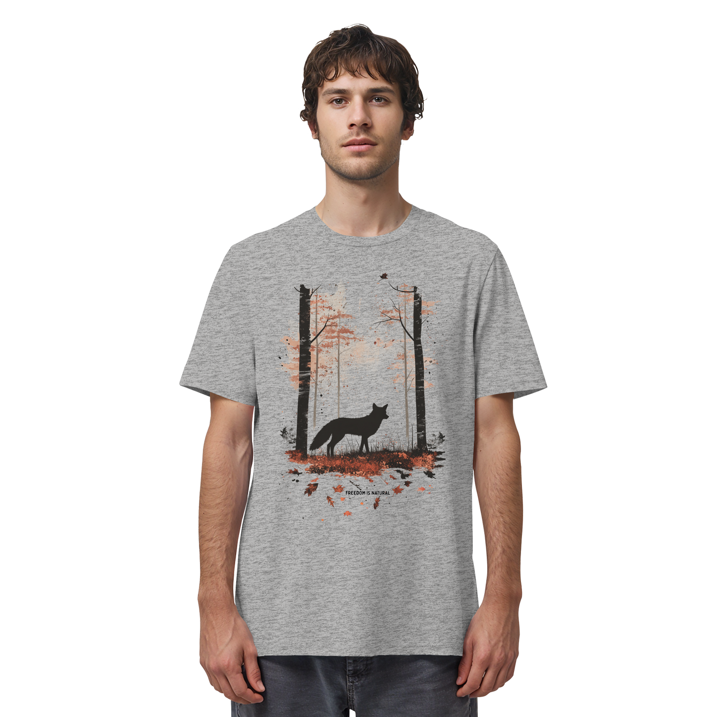 Fuchs Watercolor Style - Organic Shirt