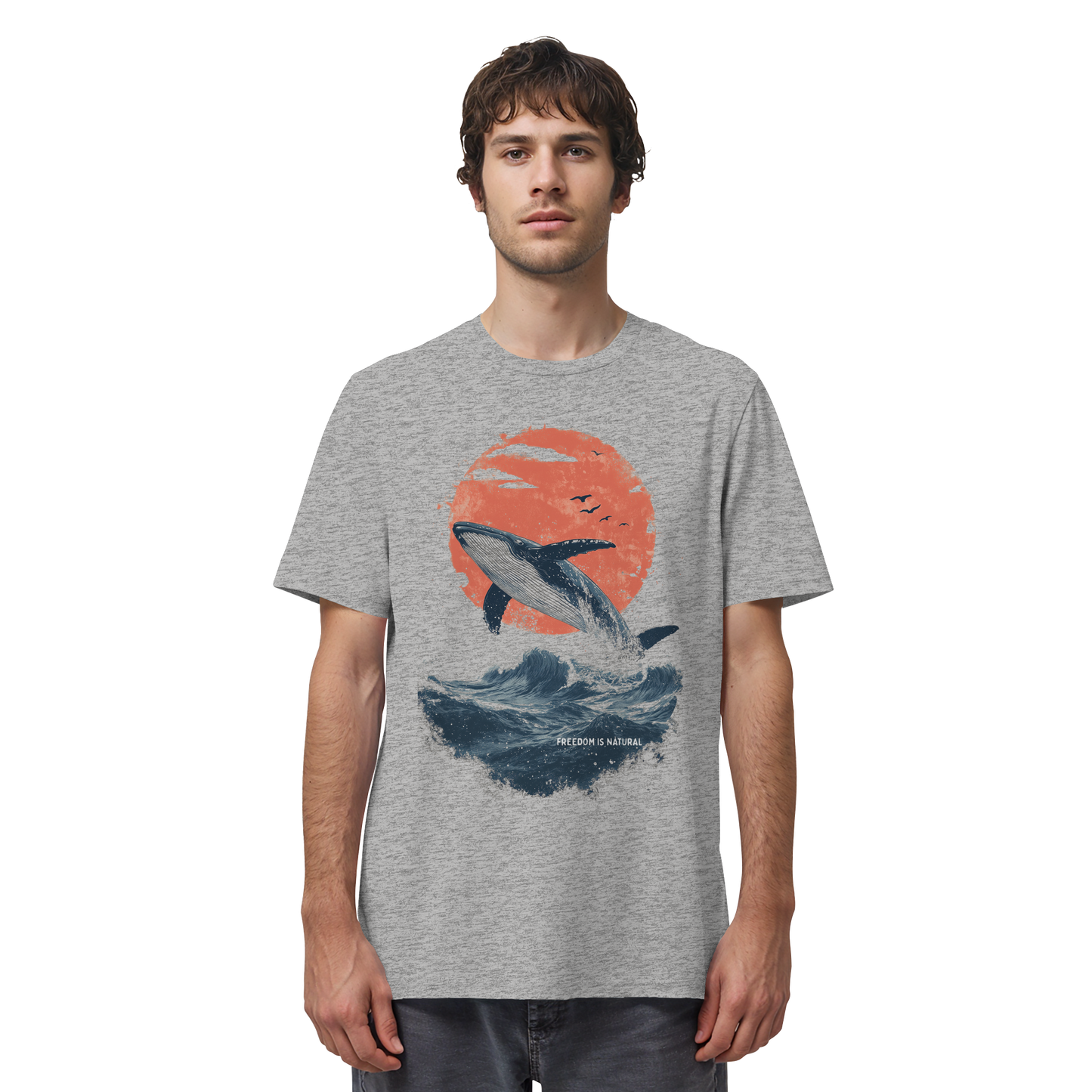 Wal Watercolor Style - Organic Shirt