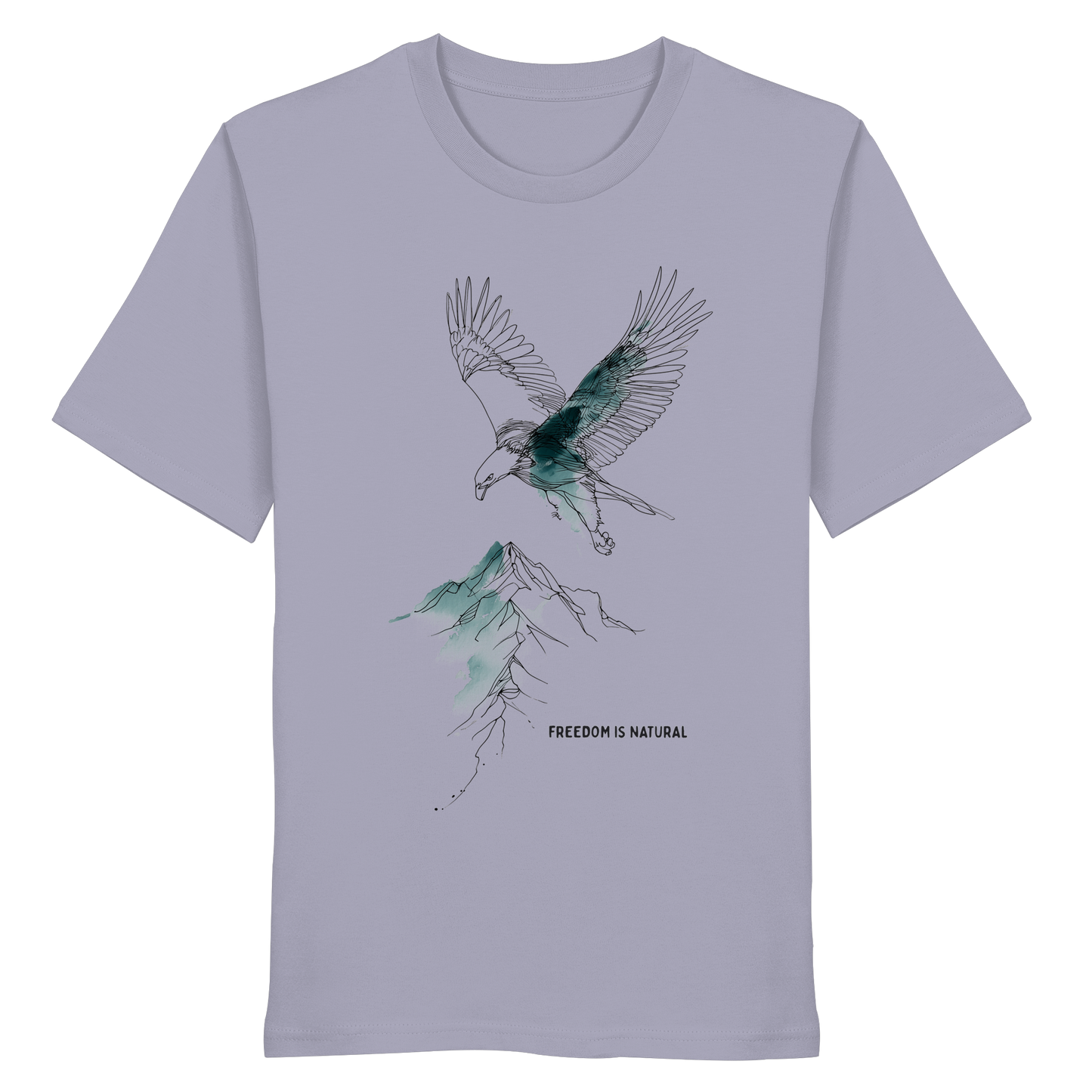 Adler Sketch Art Style - Organic Shirt
