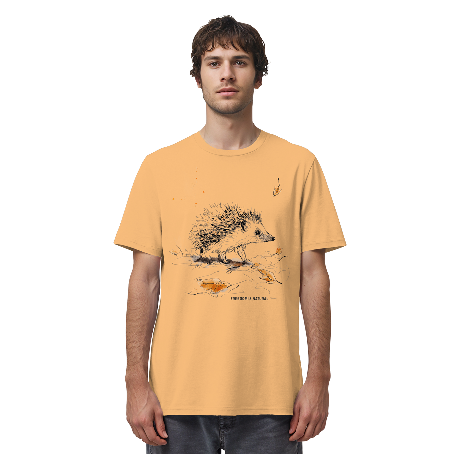 Igel Sketch Art Style - Organic Shirt