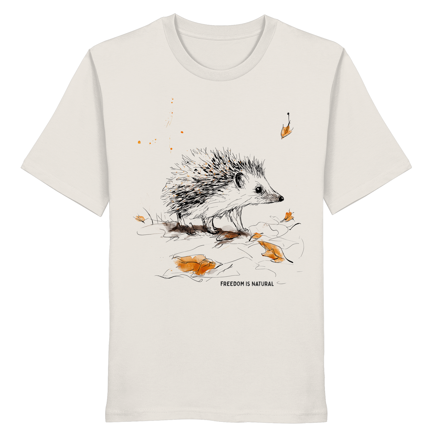 Igel Sketch Art Style - Organic Shirt