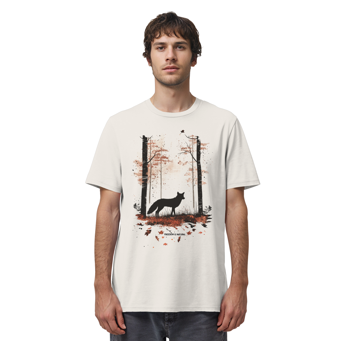 Fuchs Watercolor Style - Organic Shirt