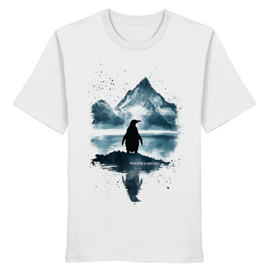 Pinguin Watercolor Style - Organic Shirt