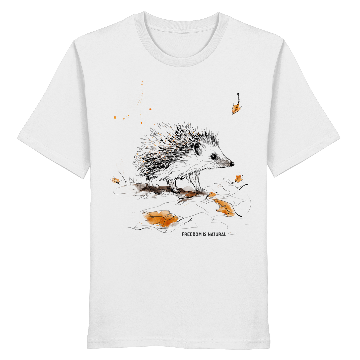 Igel Sketch Art Style - Organic Shirt
