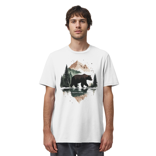 Bär Watercolor Style - Organic Shirt