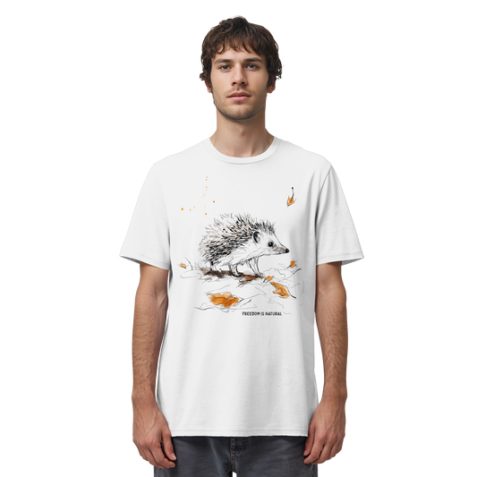 Igel Sketch Art Style - Organic Shirt